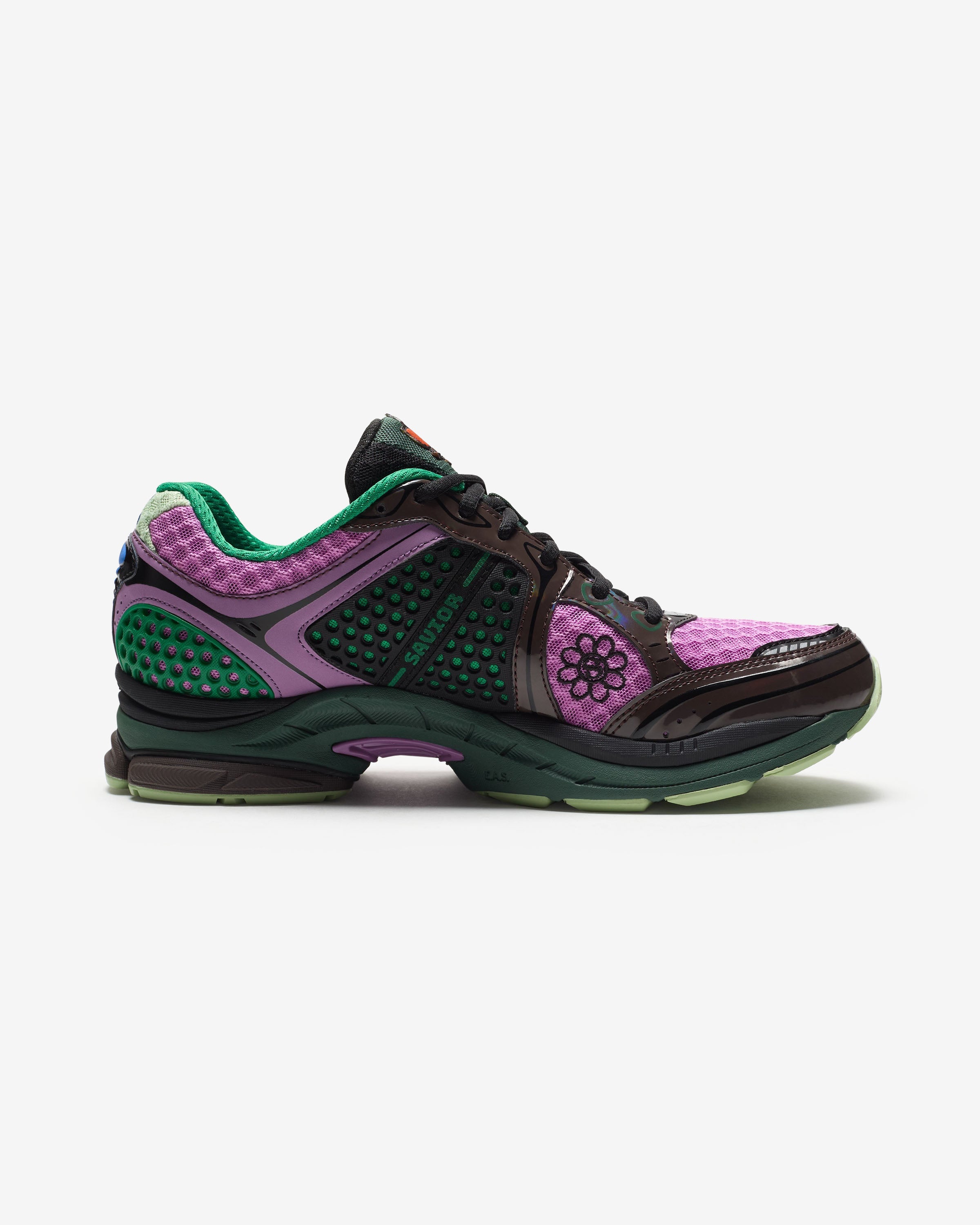 SAUCONY X JAE TIPS PROGRID TRIUMPH 4 - VIOLET/ EARTH