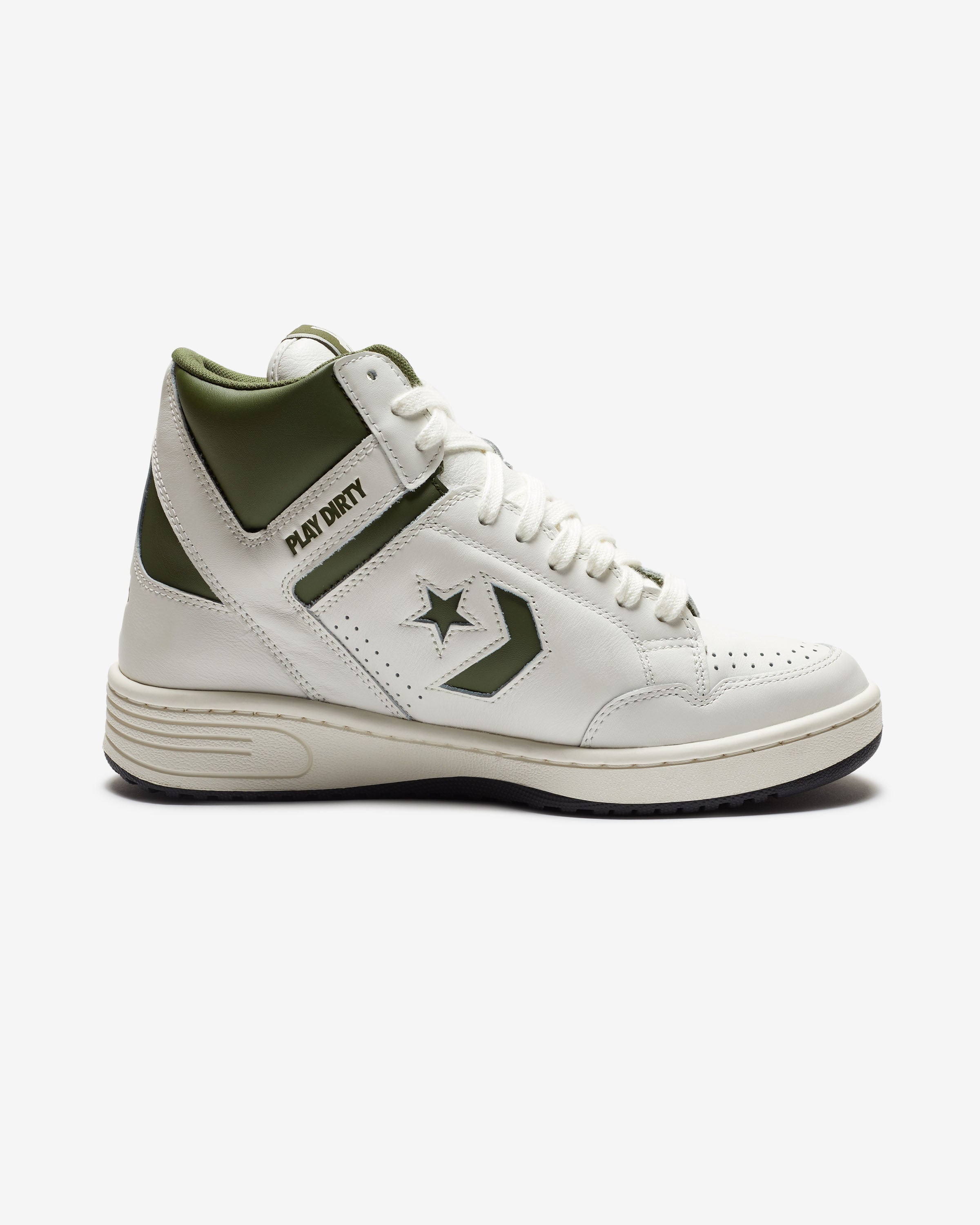 UNDEFEATED X CONVERSE WEAPON MID - VINTAGEWHITE/ CHIVE