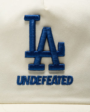 UNDEFEATED X NE X DODGERS LOS ANGELES SNAPBACK - CHROME – Undefeated