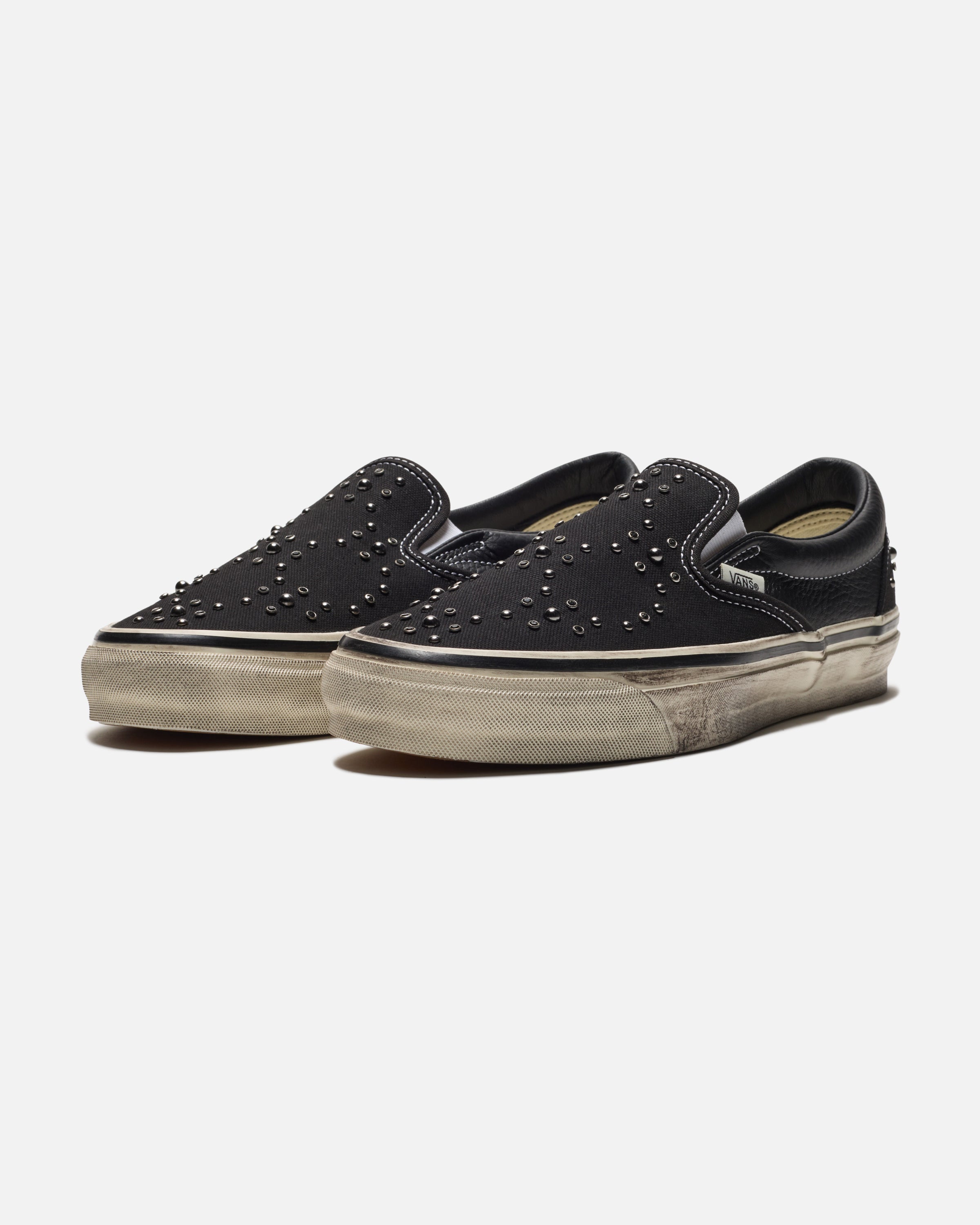 靴 PREMIUM CLASSIC SLIP-ON 98 Pearlized VANS PREMIUM CLASSIC SLIP-ON 98 'PERALIZED' - BLACK – Undefeated