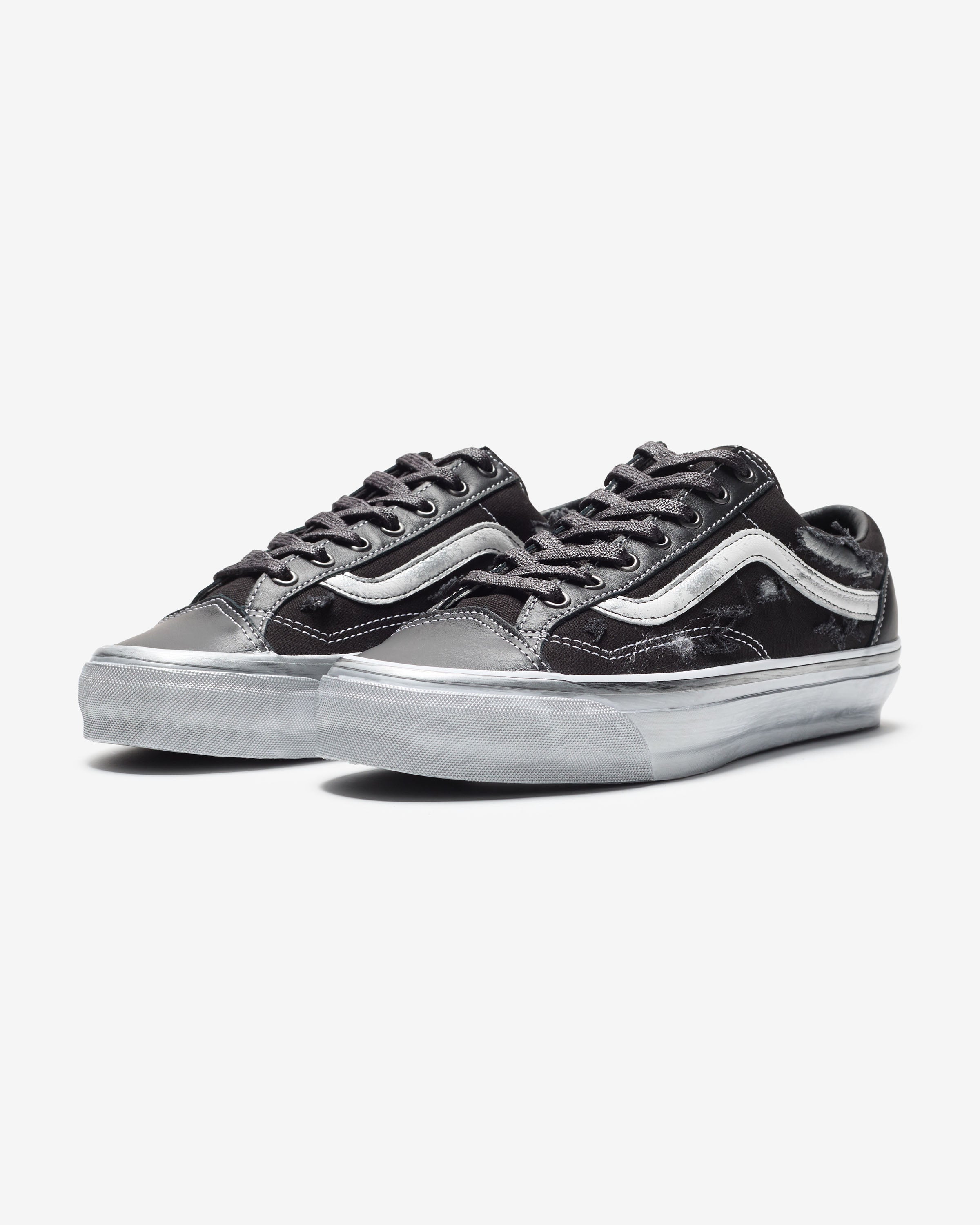 VANS PREMIUM OLD SKOOL 36 VIBRAM - DISTRESSED SILVER