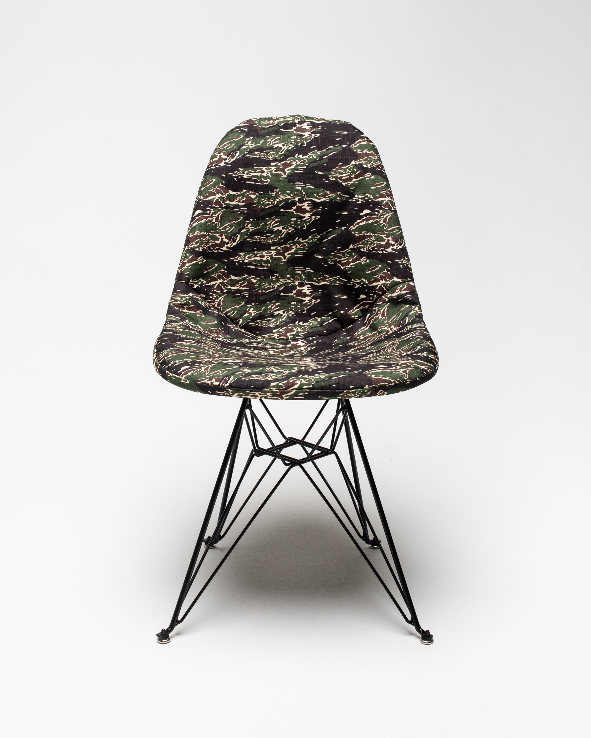 UNDEFEATED X MODERNICA SIDE SHELL EIFFEL CHAIR WITH CUSTOM COVER