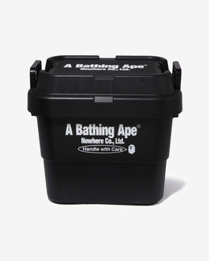 BAPE A BATHING APE MINI STORAGE BOX - BLACK