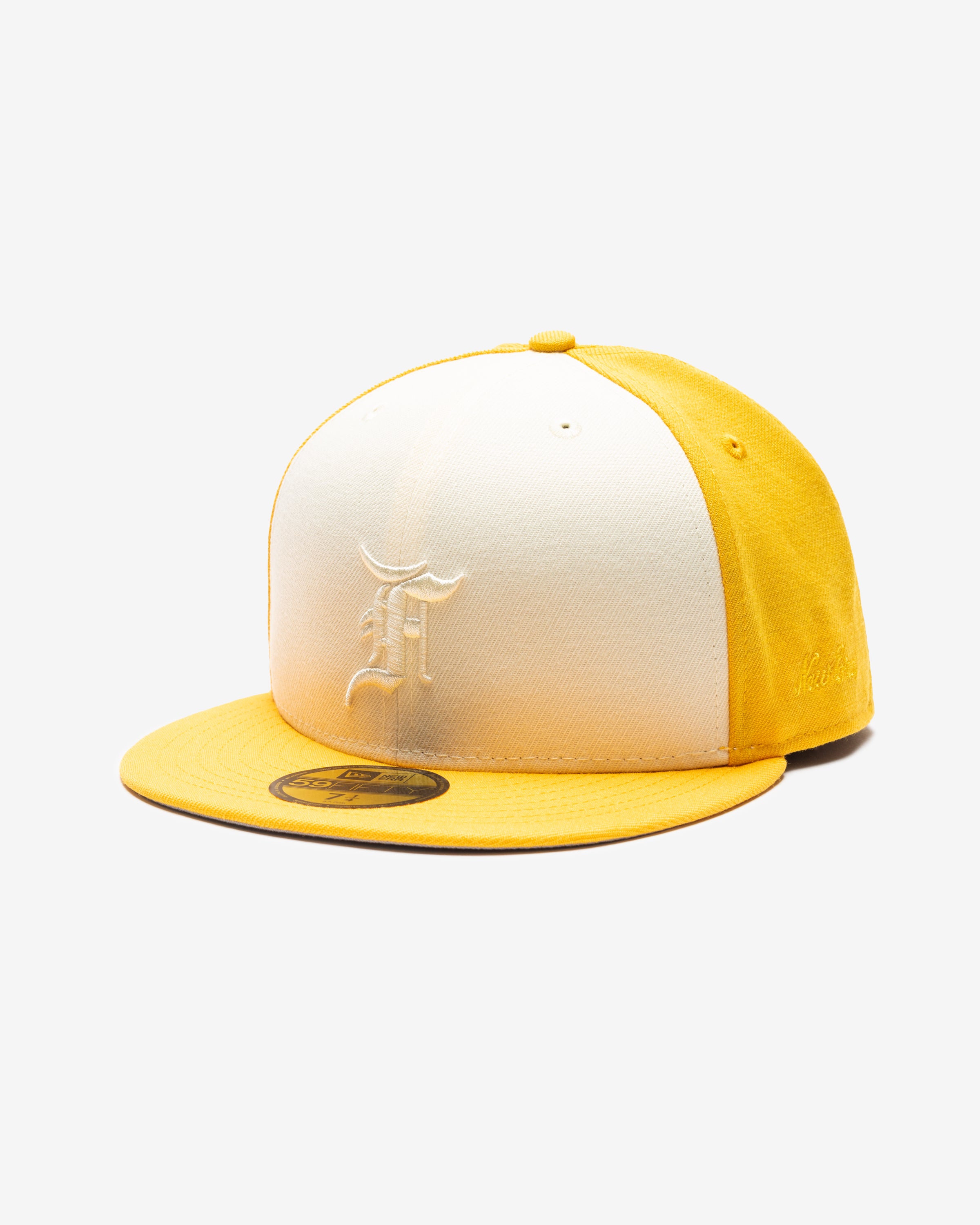 NEW ERA X FEAR OF GOD 59FIFTY FITTED TRUCKER - GOLD/ WINE - - / 7 1/4
