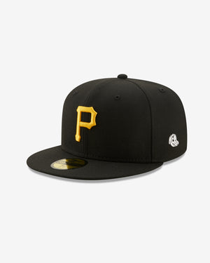 New Era 59FIFTY Pittsburgh Pirates Logo History 1960 Fitted Hat Black