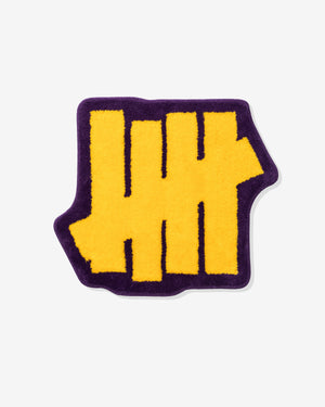 UNDEFEATED ICON BATH MAT - PURPLE/ GOLD
