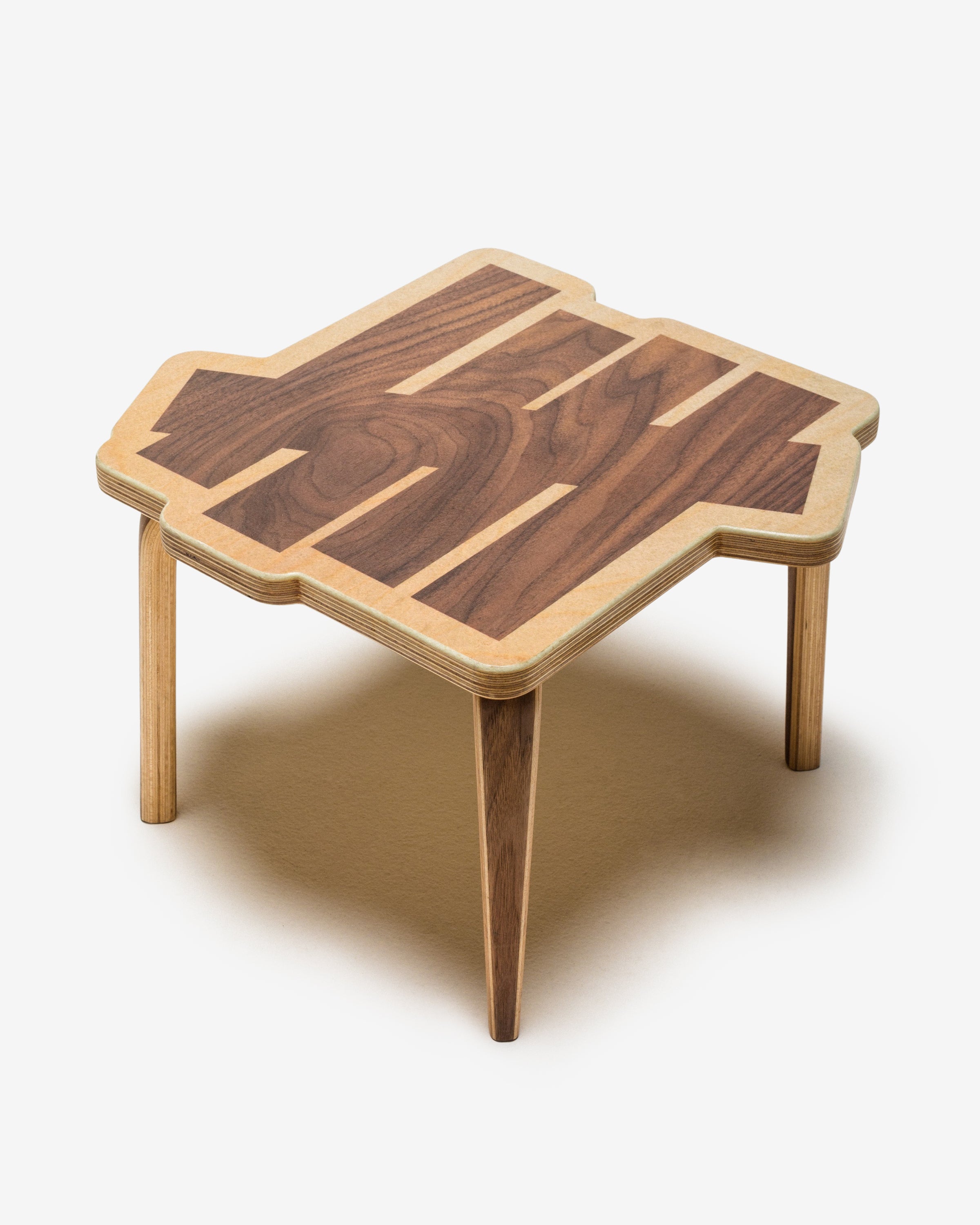 UNDEFEATED X MODERNICA SIDE TABLE - NATURAL/ WALNUT