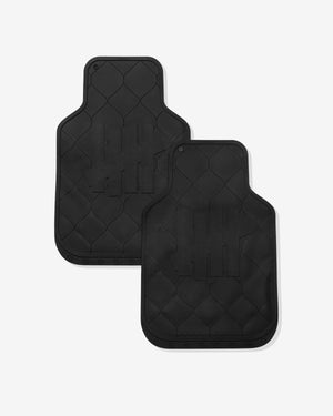 UNDFEFEATED QUILTED CAR MATS - BLACK