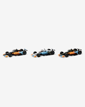 UNDEFEATED X MCLAREN 1:64 SCALE INDY 500 CARS SET OF 3