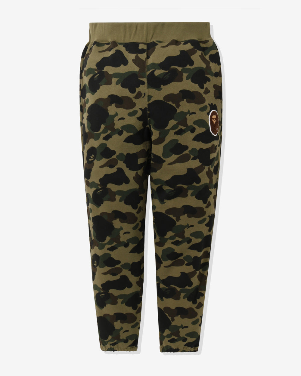 BAPE 1ST CAMO APE HEAD PATCHED SWEAT PANTS – Undefeated