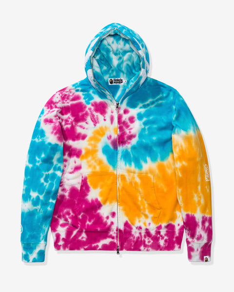 OLDMAN’STAILOR GARMENT DYE ZIP HOODIE apparel_outerwear_bape_tie-dye