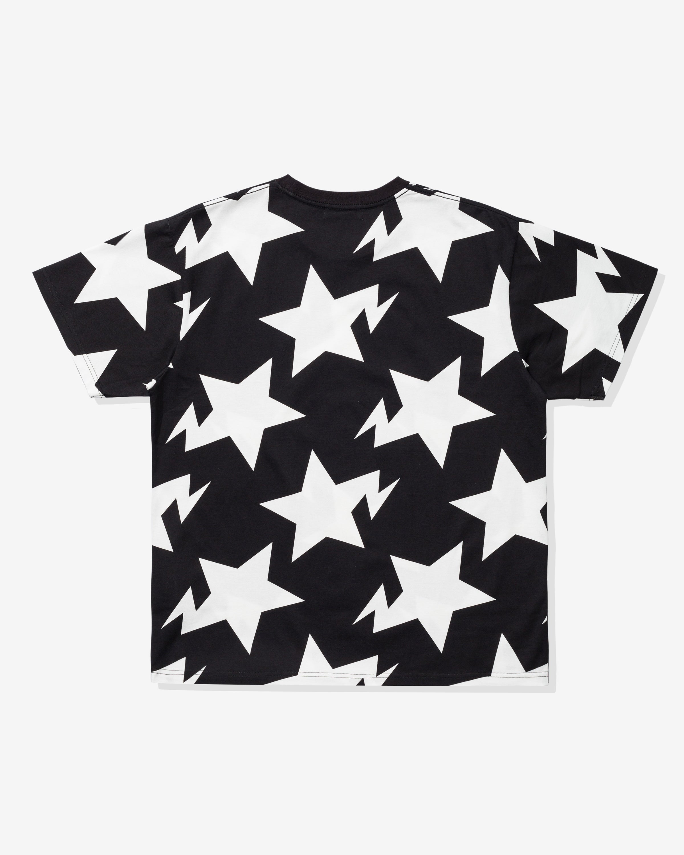BAPE RELAXED STA PATTERN TEE - BLACK