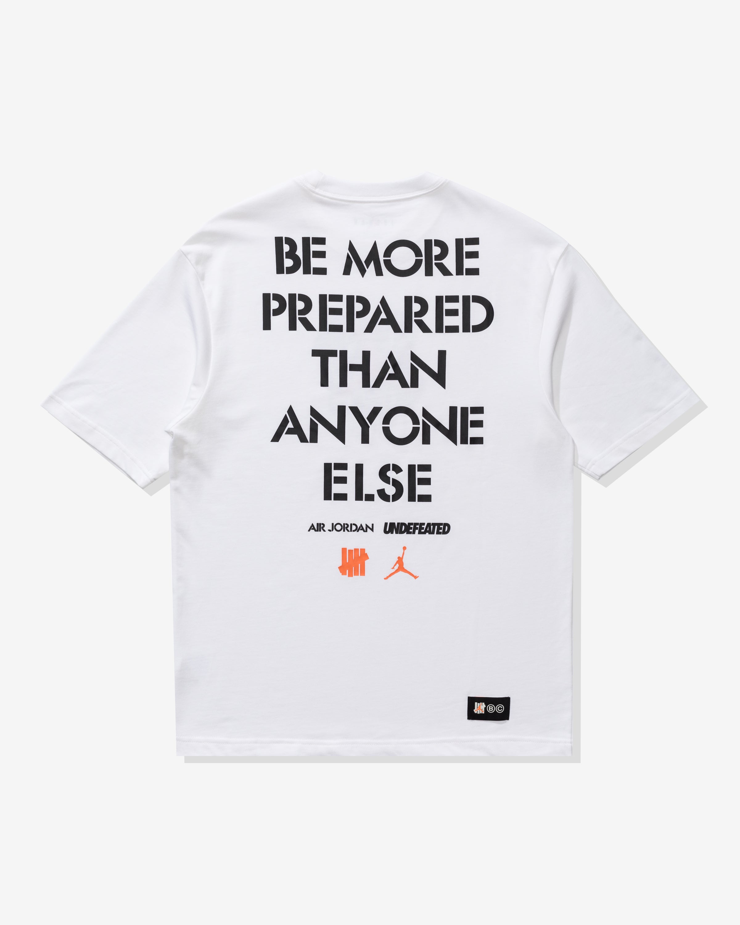 UNDEFEATED X JORDAN STRIKES TEE - WHITE – Undefeated