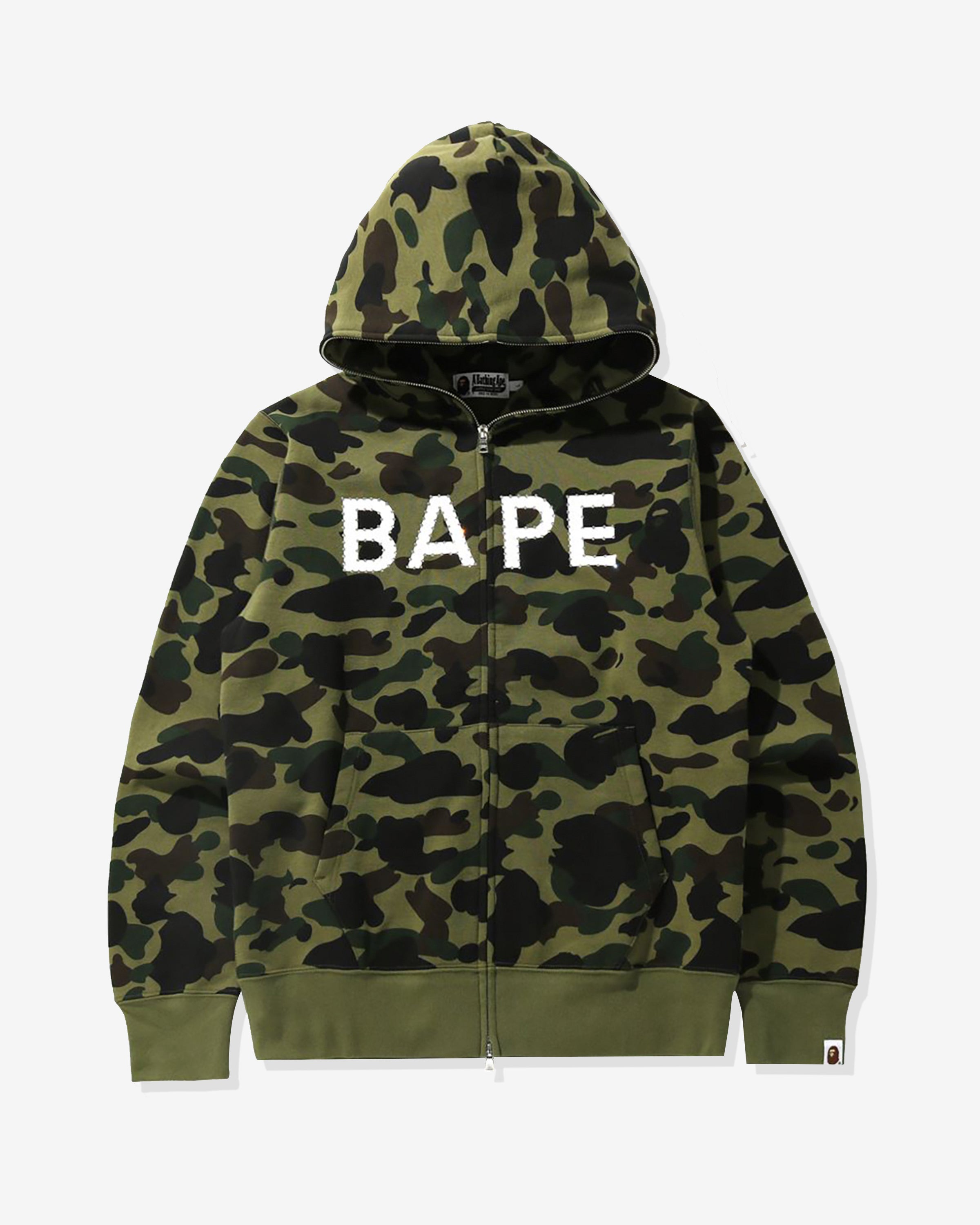 BAPE 1ST CAMO CRYSTAL STONE FULL ZIP HOODIE – Undefeated