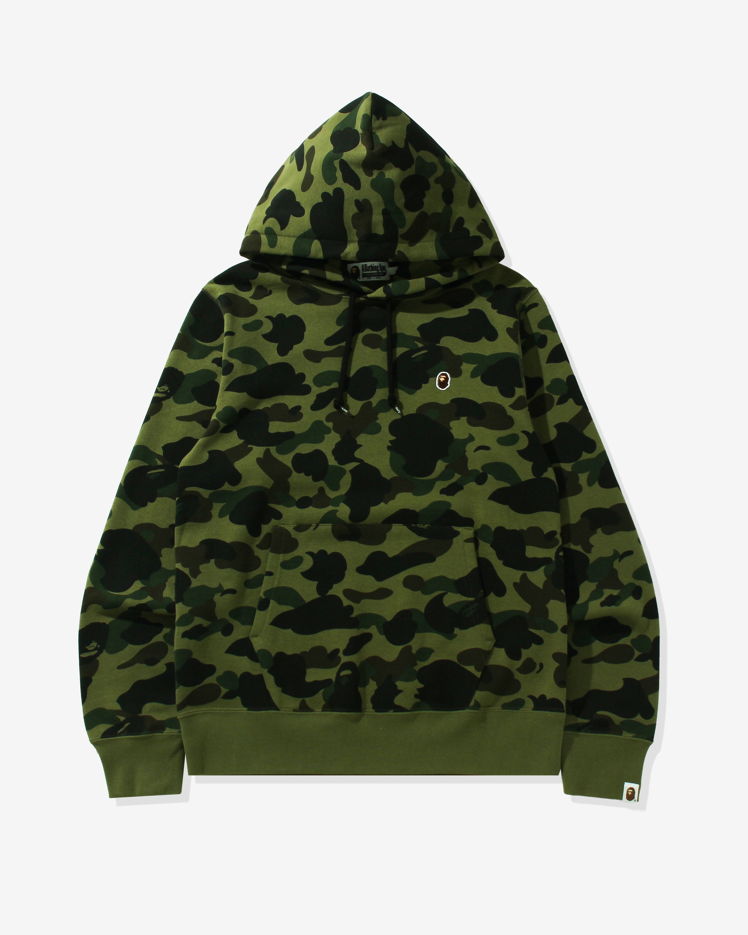 BAPE 1ST CAMO ONE POINT PULLOVER HOODIE – Undefeated