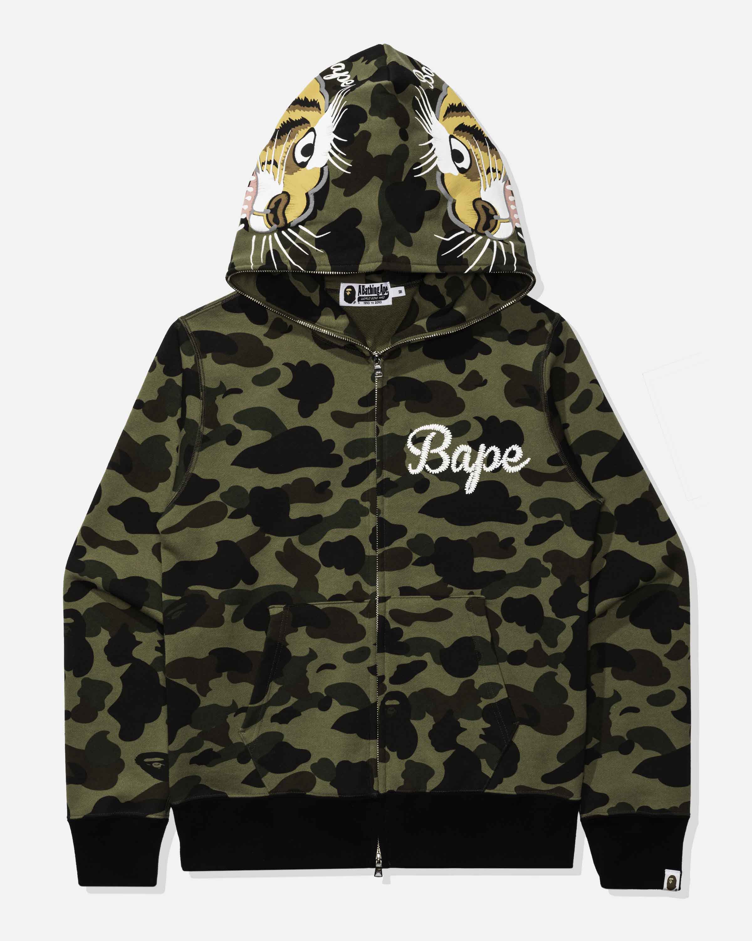 BAPE 1ST CAMO TIGER FULL ZIP HOODIE – Undefeated