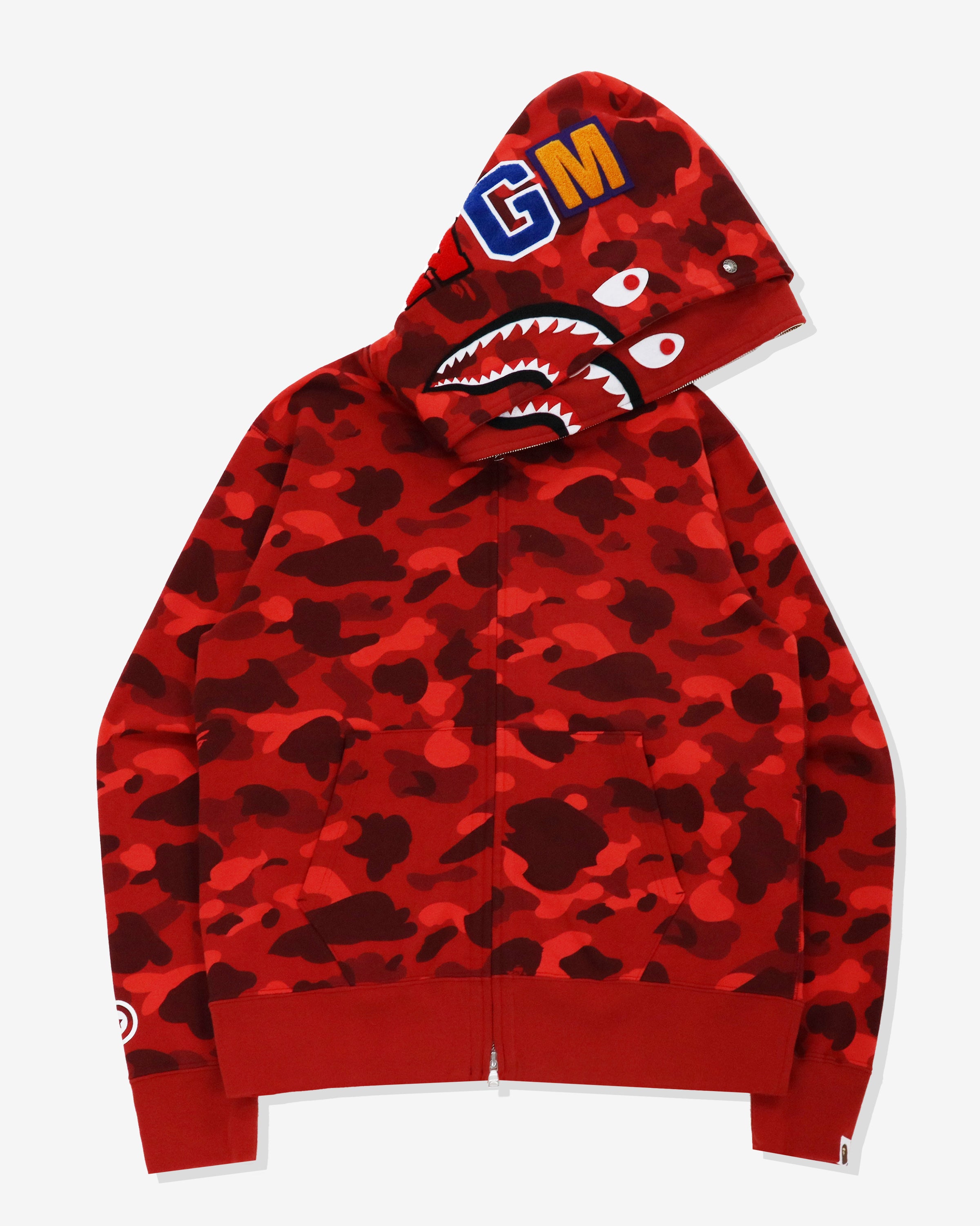 BAPE COLOR CAMO SHARK WIDE FIT FULL ZIP DOUBLE – Undefeated