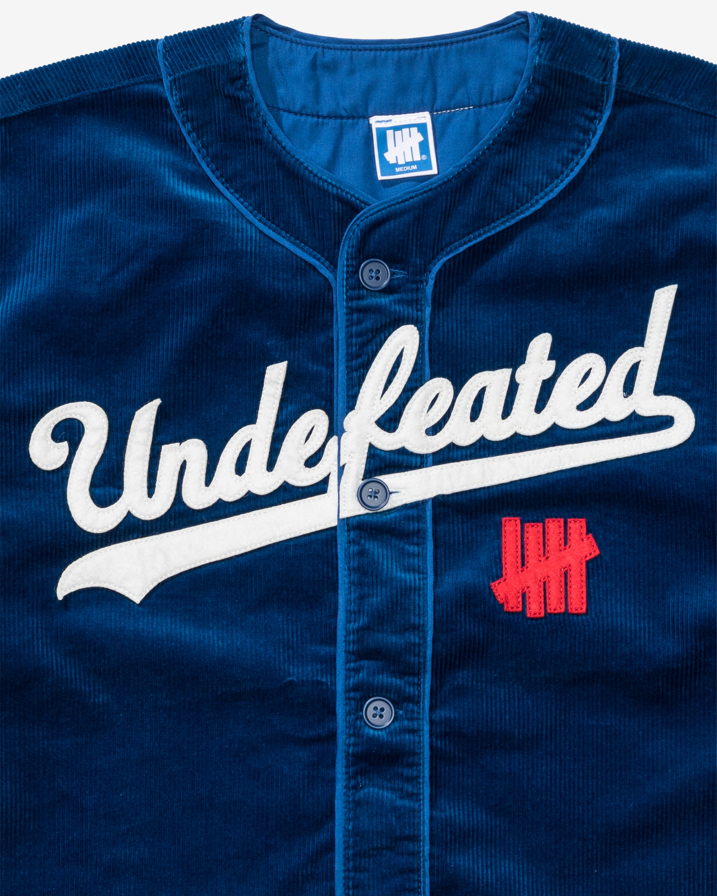 UNDEFEATED CORD S/S BASEBALL JERSEY – Undefeated