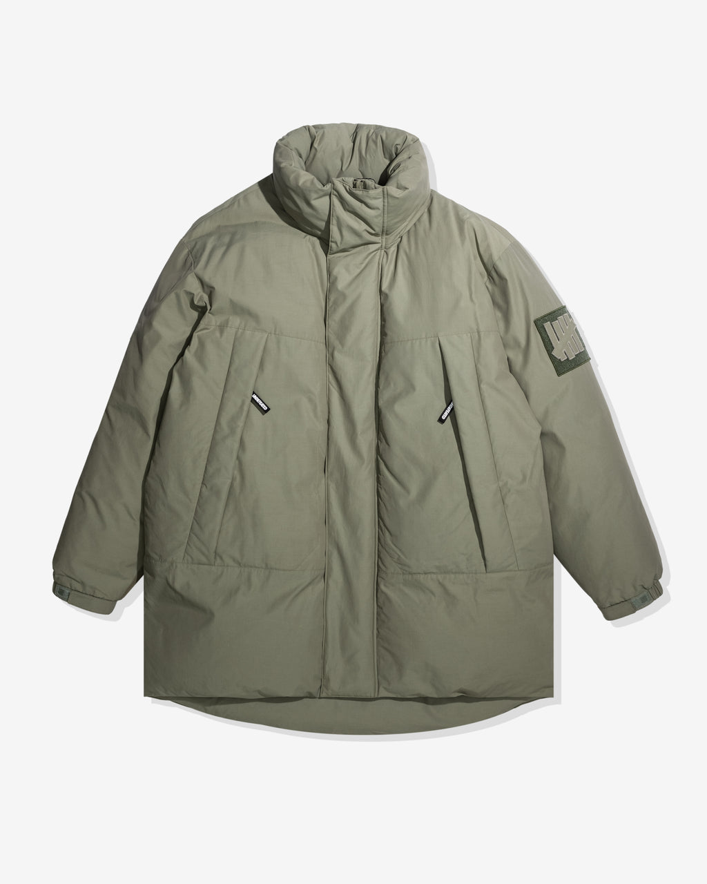 UNDEFEATED MONSTER PARKA DOWN JACKET - SAGE GREEN