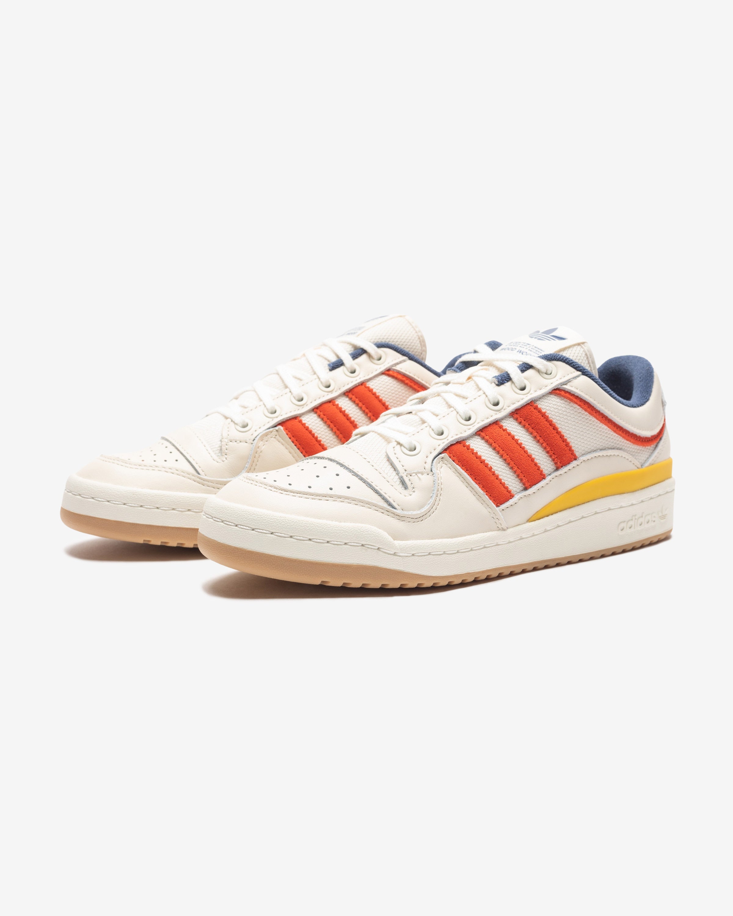 ADIDAS X WOOD WOOD FORUM LOW - OWHITE/ HAZYEL/ TECIND Undefeated ADIDAS X WOOD WOOD FORUM LOW - OWHITE/ HAZYEL/ TECIND Undefeated