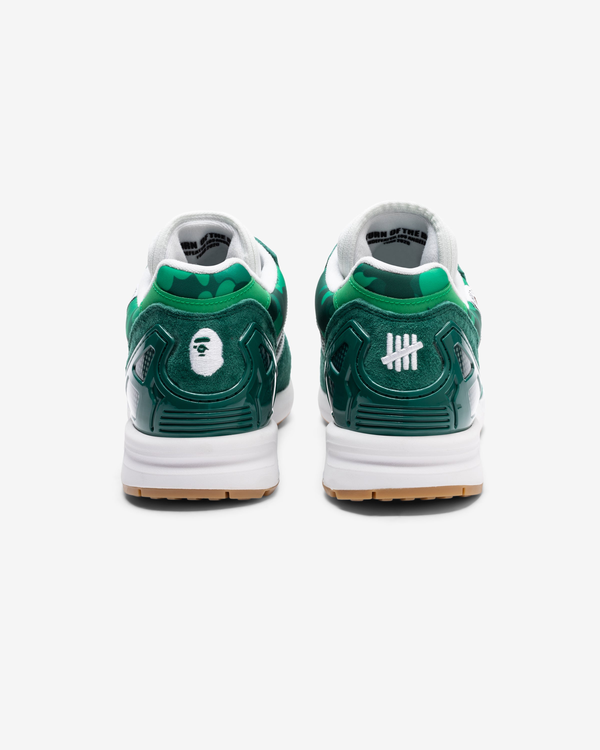BAPE X UNDEFEATED X ADIDAS ZX 8000 - GREEN/ CWHITE/ GUM – Undefeated