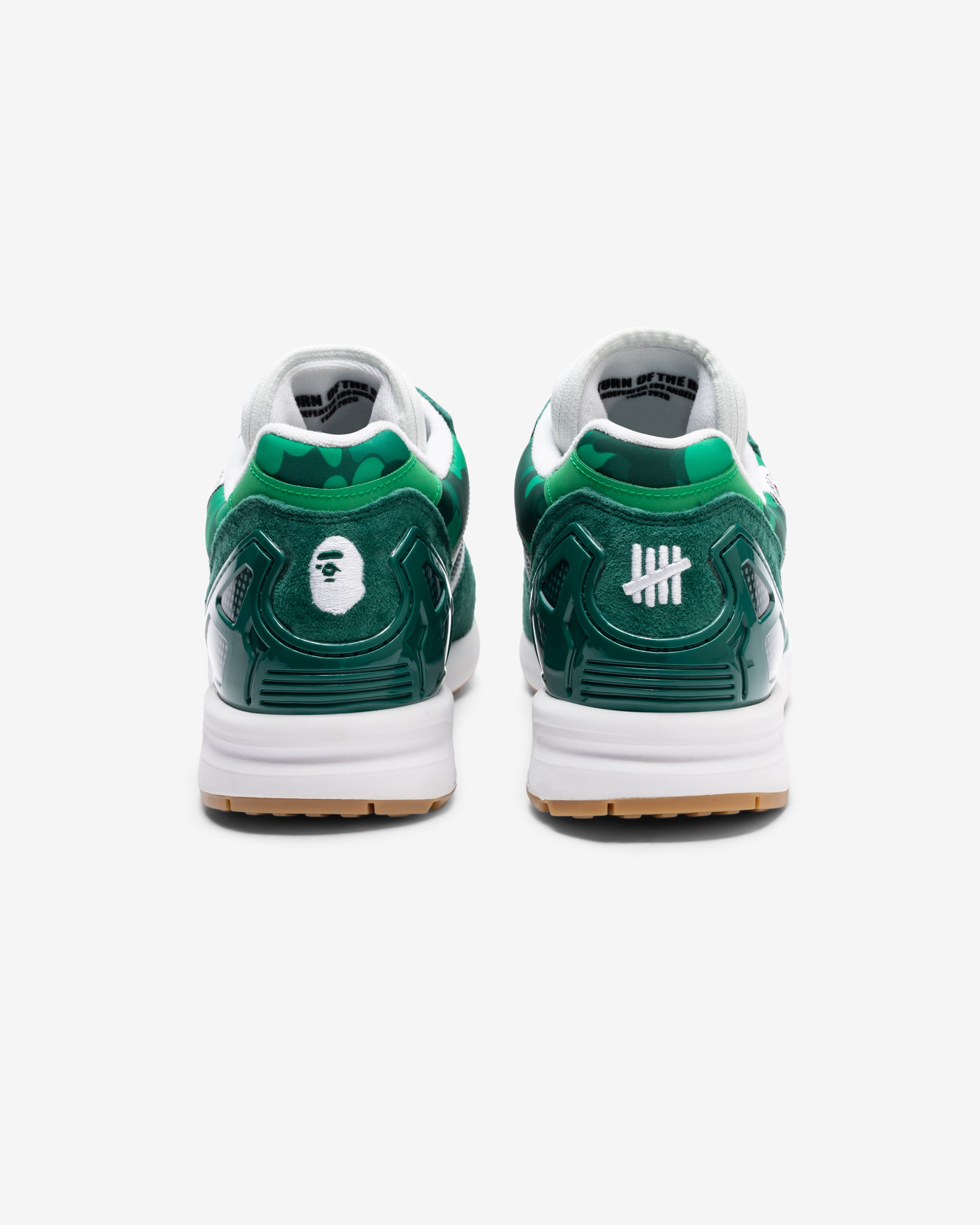 BAPE X UNDEFEATED X ADIDAS ZX 8000 - GREEN/ CWHITE/ GUM â Undefeated