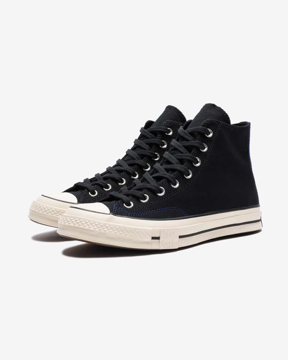 Converse X Undefeated Chuck 70 Hi Black Naturalivory Undefeated 