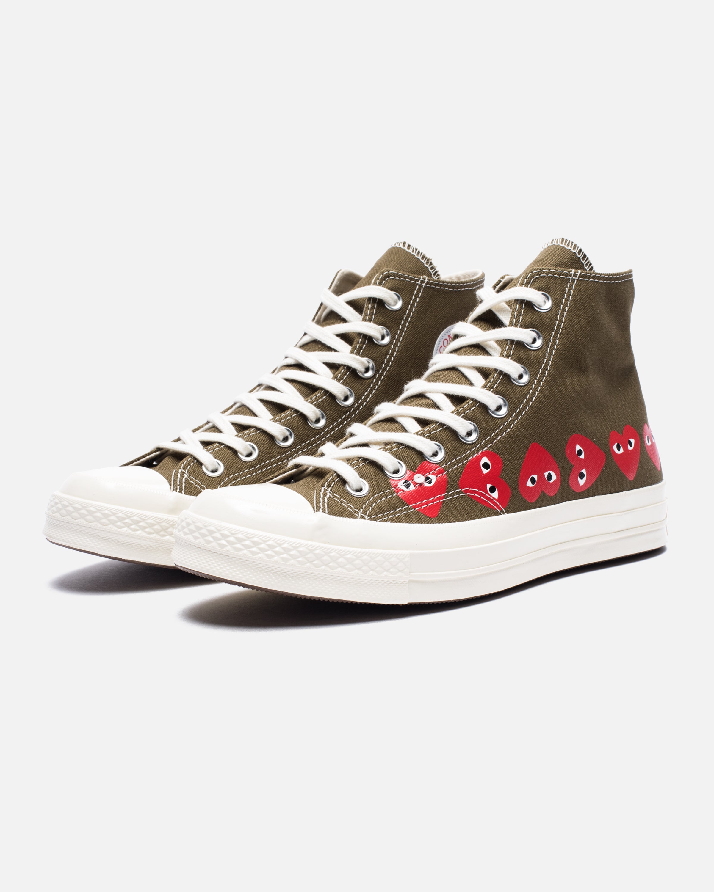 Koncession Grundig venskab CONVERSE X CDG PLAY MULTI HEART CHUCK TAYLOR ALL STAR '70 HIGH – Undefeated