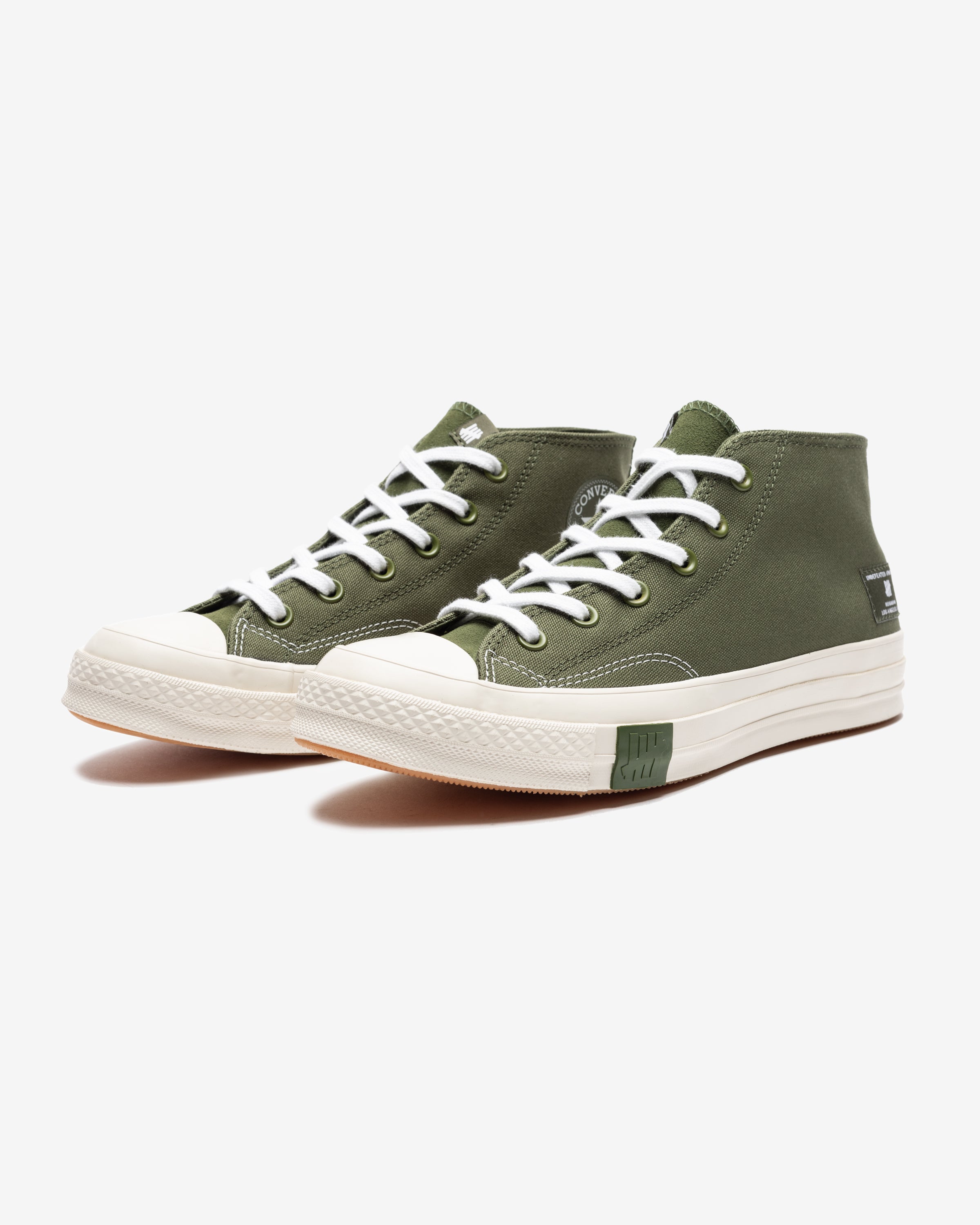 CONVERSE X UNDEFEATED CHUCK 70 MID - CHIVE/ PARCHMENT