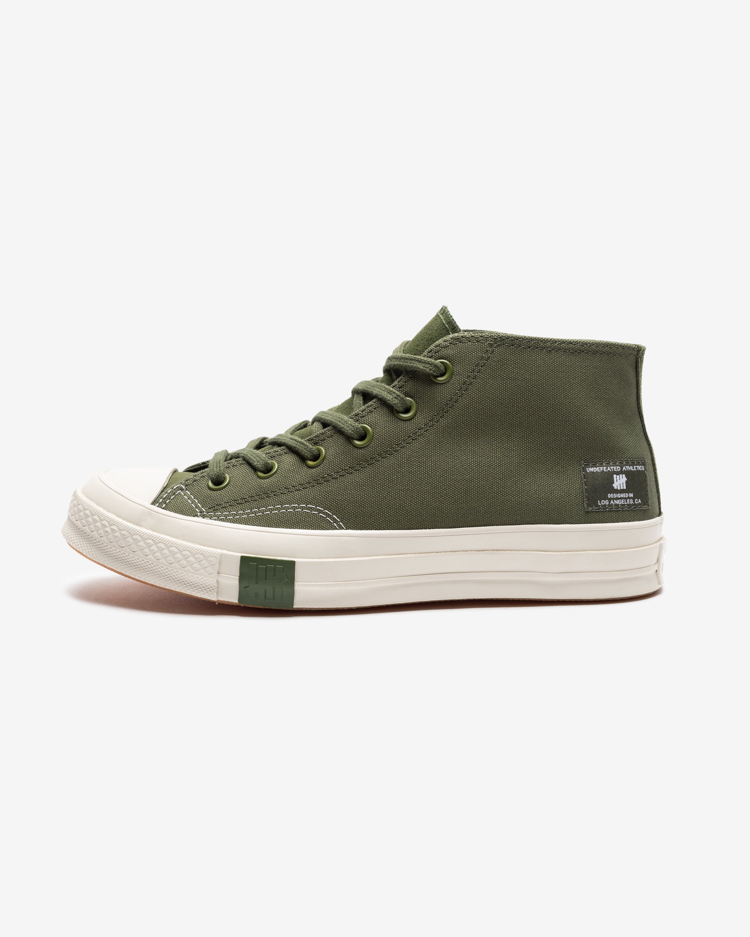 módulo arbusto Ten cuidado CONVERSE X UNDEFEATED CHUCK 70 MID - CHIVE/ PARCHMENT – Undefeated