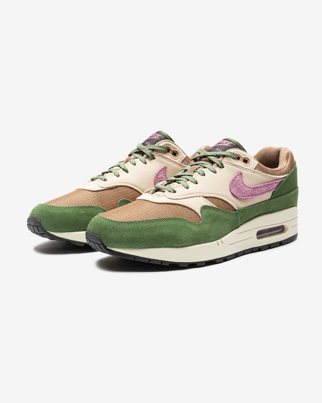 NIKE AIR MAX 1 NH - TREELINE/ LIGHTBORDEAUX/ DKDRIFTWOOD - NIKE AIR MAX 1 NH - TREELINE/ LIGHTBORDEAUX/ DKDRIFTWOOD