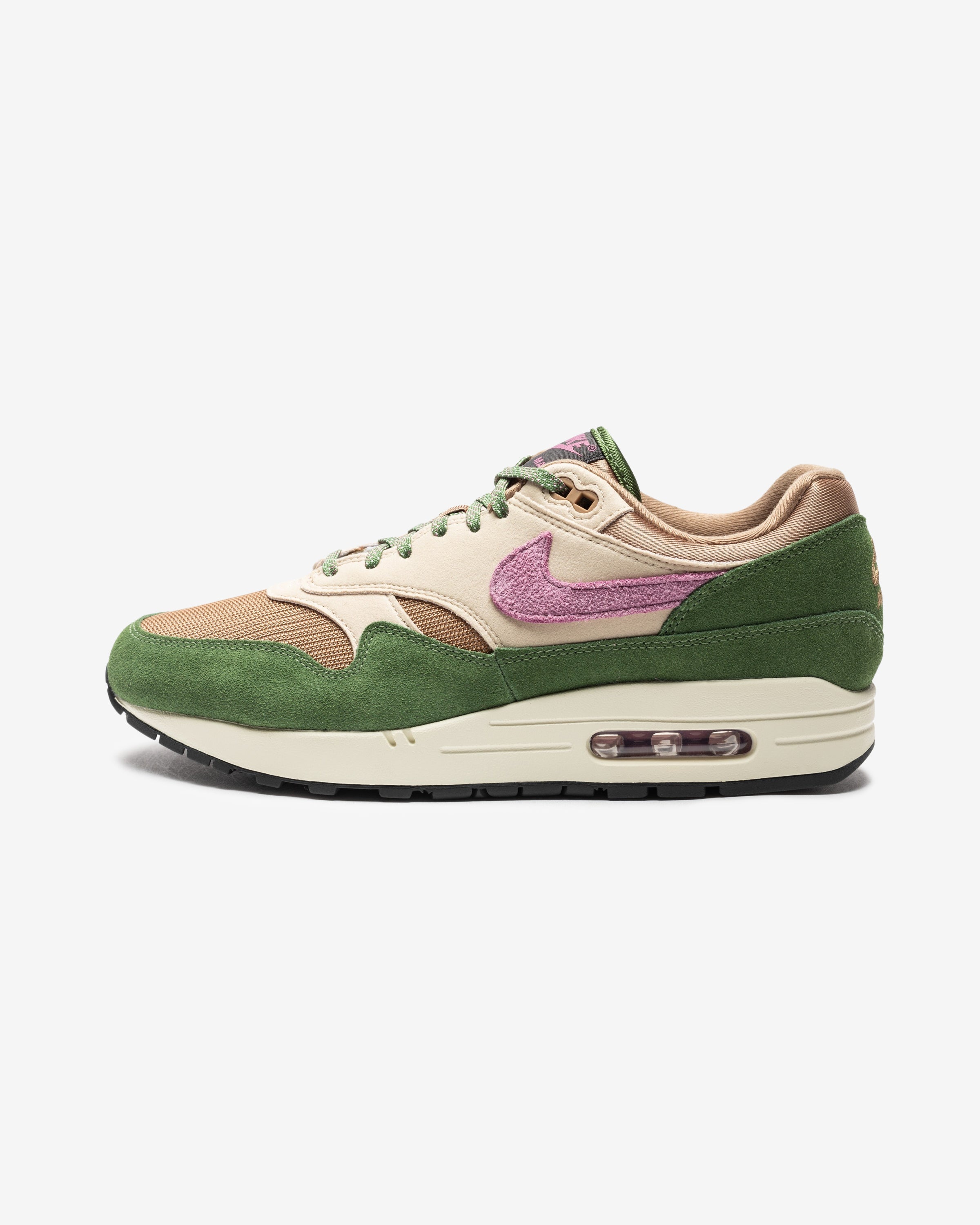 NIKE AIR MAX 1 NH - TREELINE/ LIGHTBORDEAUX/ DKDRIFTWOOD