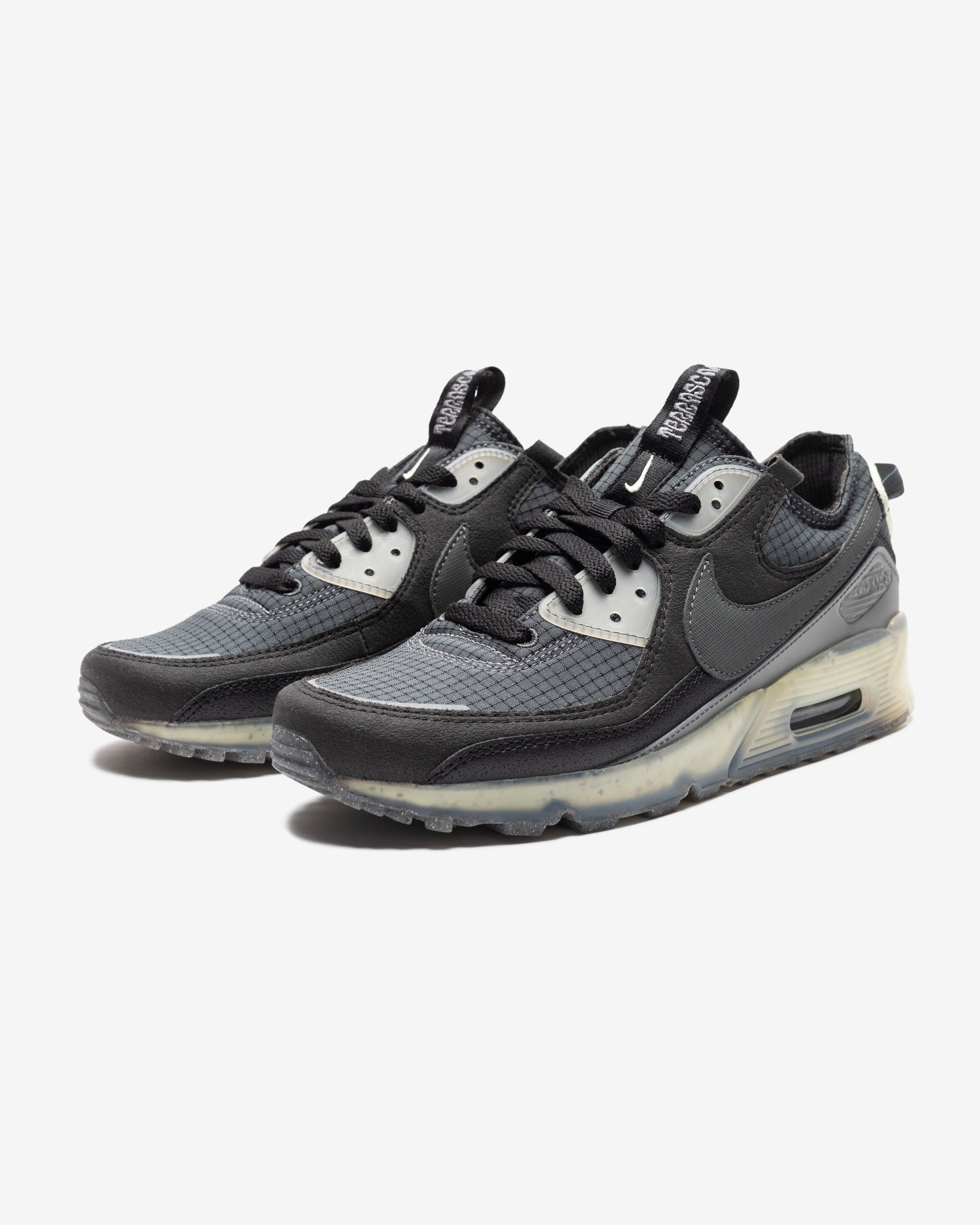 NIKE AIR MAX TERRASCAPE 90 - BLACK/ DARKGREY/ LIMEICE – Undefeated
