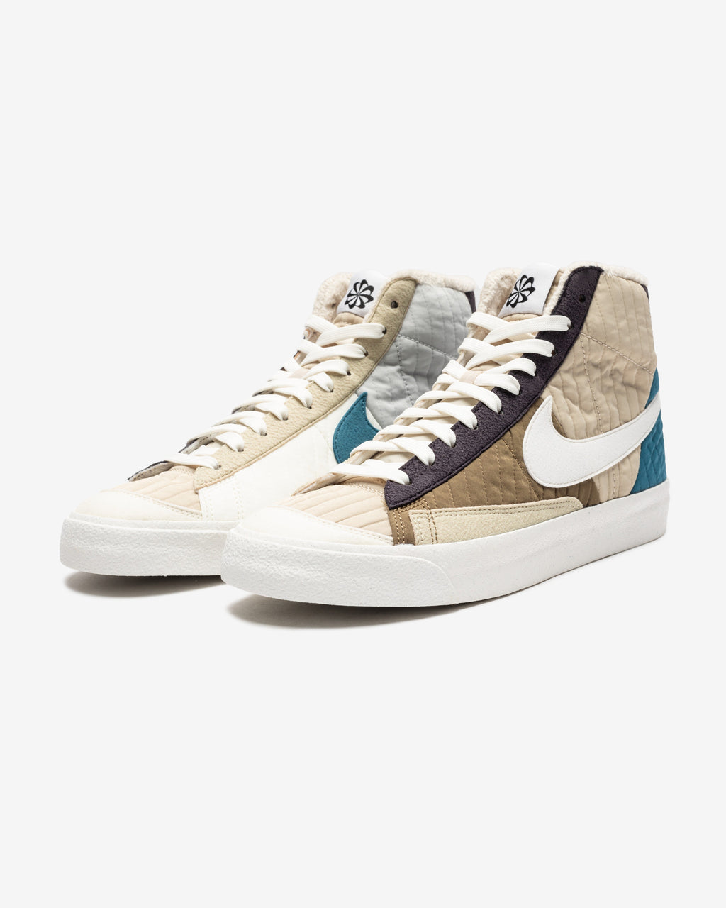 NIKE BLAZER MID '77 PREMIUM - RATTAN/ SAIL/ CAVEPURPLE - NIKE BLAZER MID '77 PREMIUM - RATTAN/ SAIL/ CAVEPURPLE