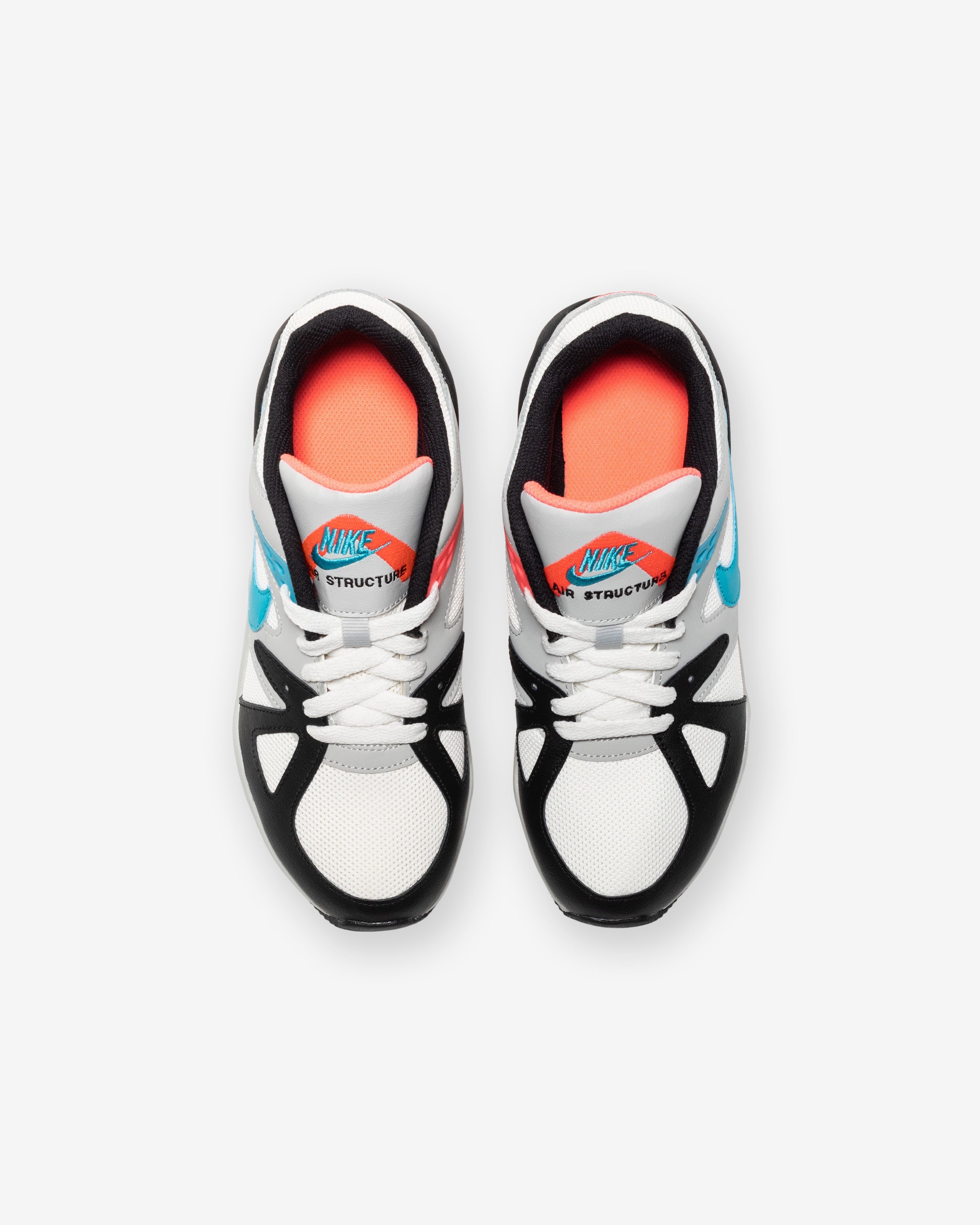NIKE GS AIR STRUCTURE - SUMMITWHITE/ NEOTEAL/ BLACK/ INFRARED