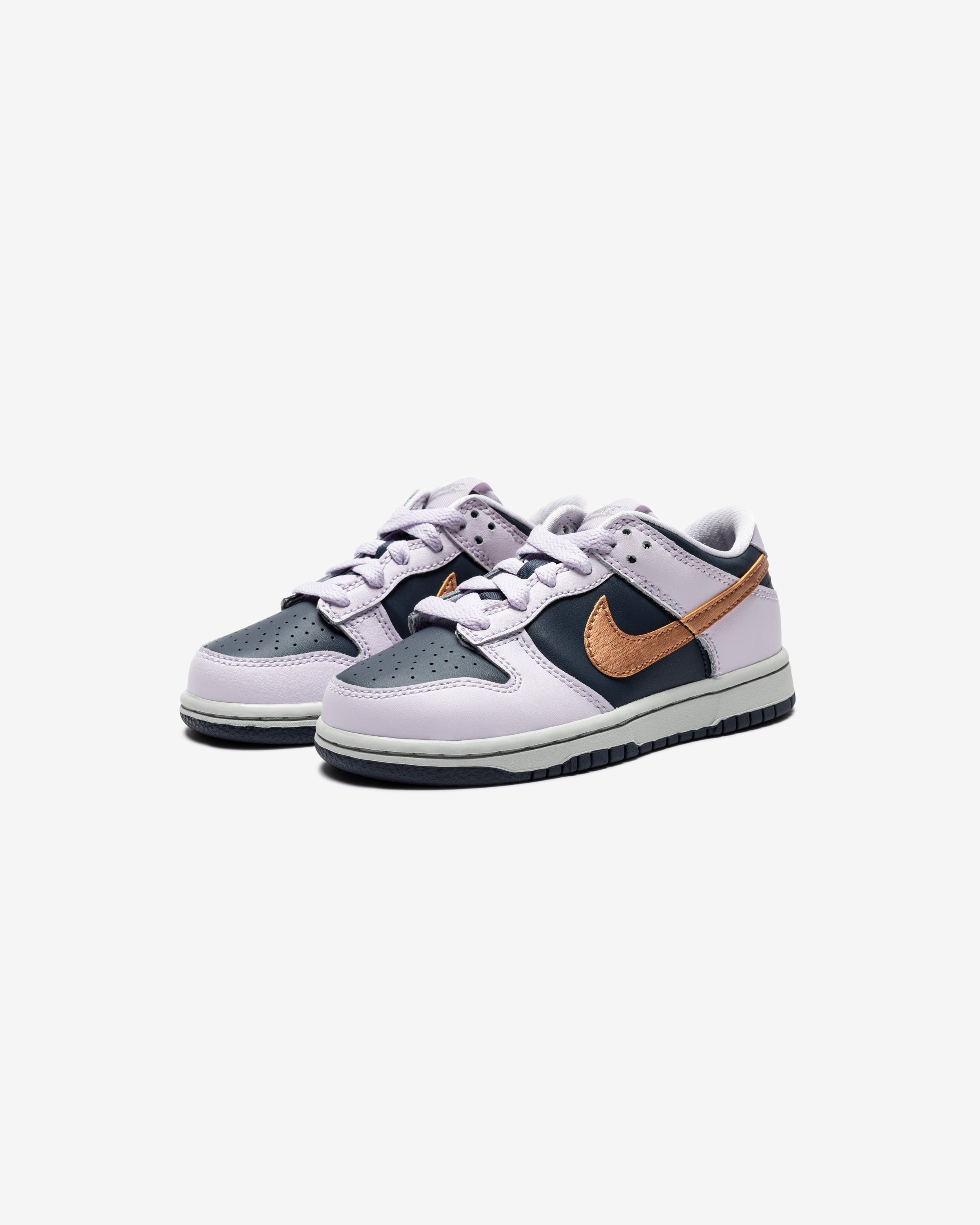 NIKE PS DUNK LOW SE - THUNDERBLUE/ METALLICCOPPER – Undefeated