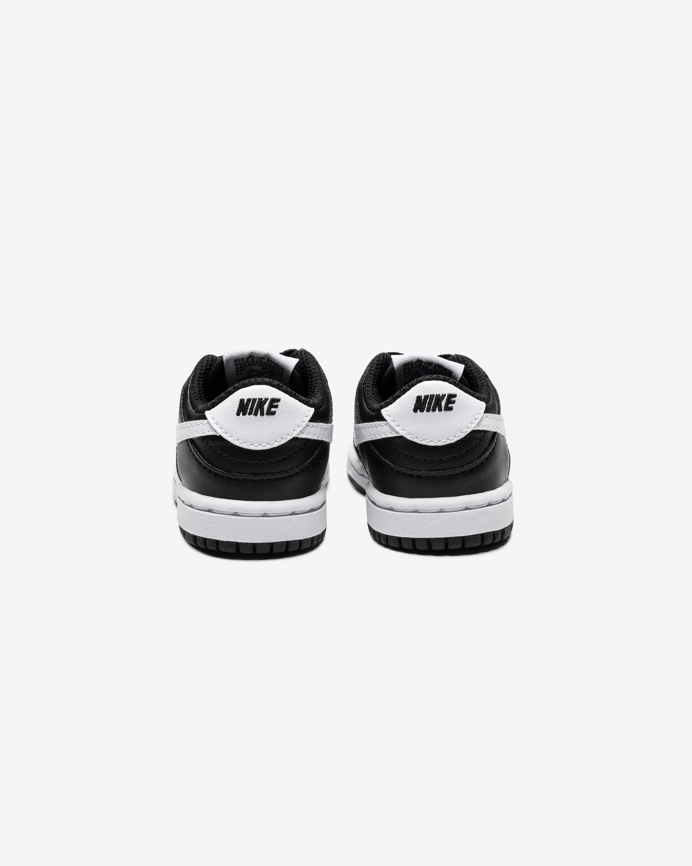 NIKE TD DUNK LOW - BLACK/ WHITE – Undefeated