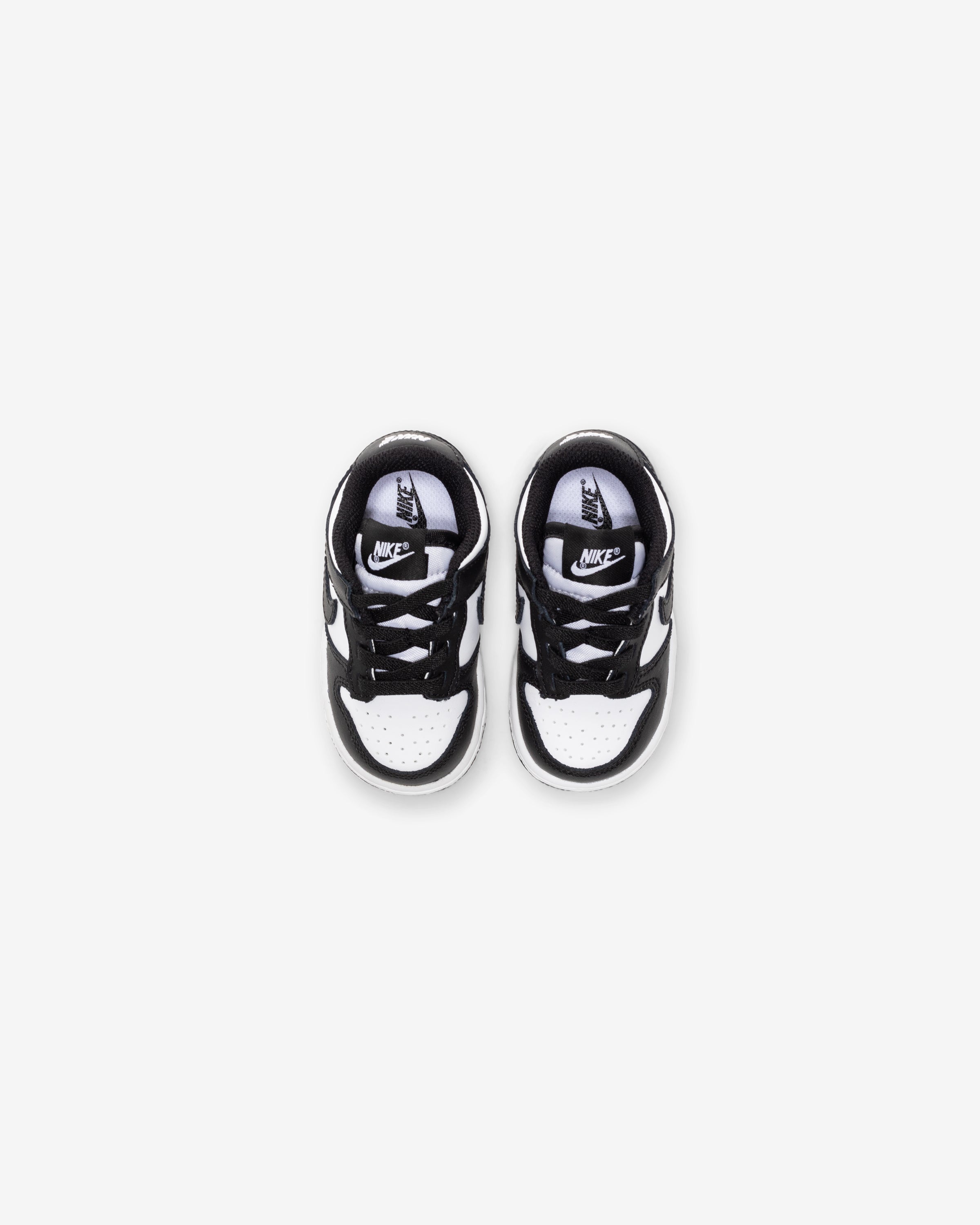 NIKE TD DUNK LOW - WHITE/ BLACK – Undefeated