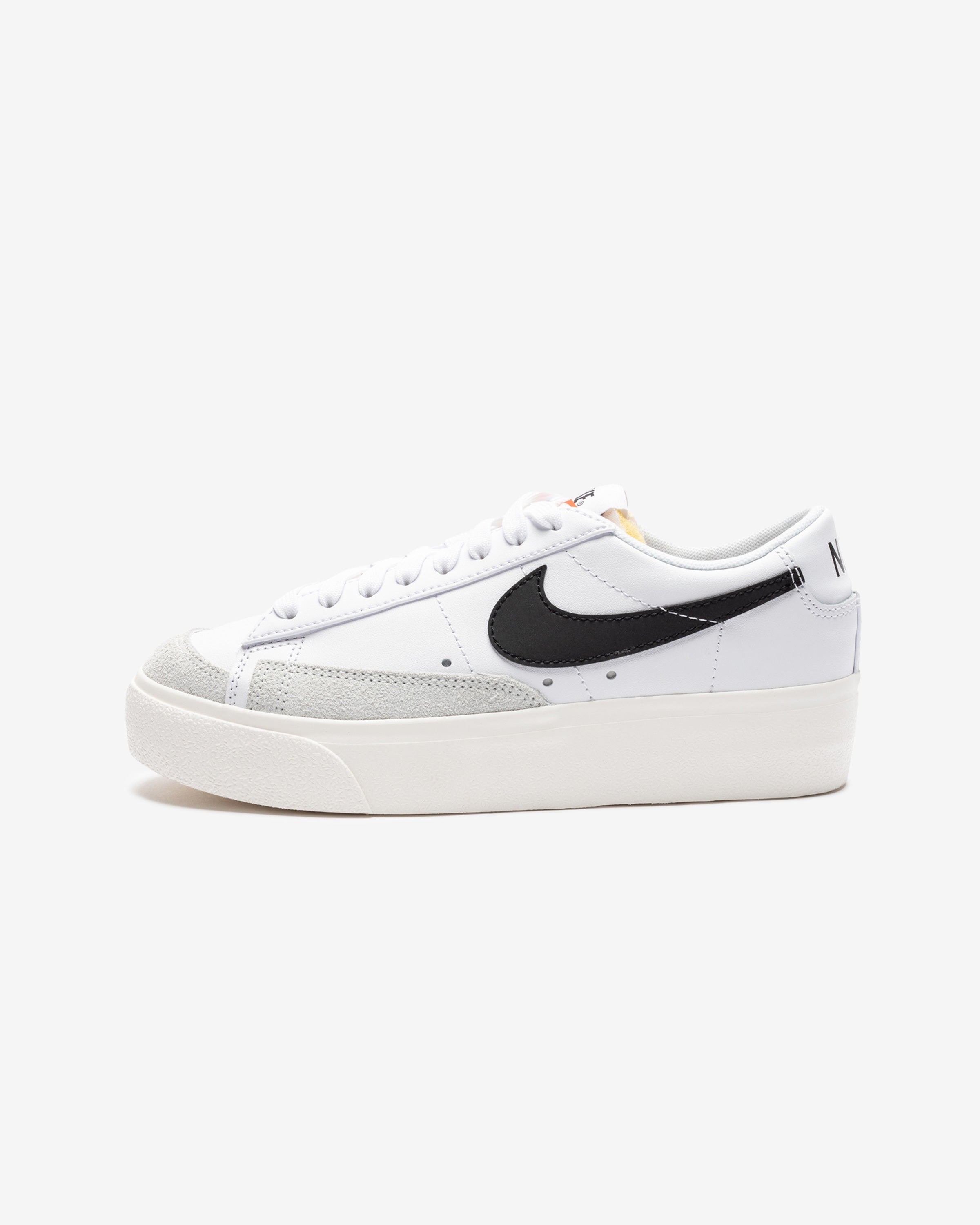 WOMEN'S BLAZER LOW PLATFORM - WHITE/ BLACK/ SAIL/ TEAMORANGE
