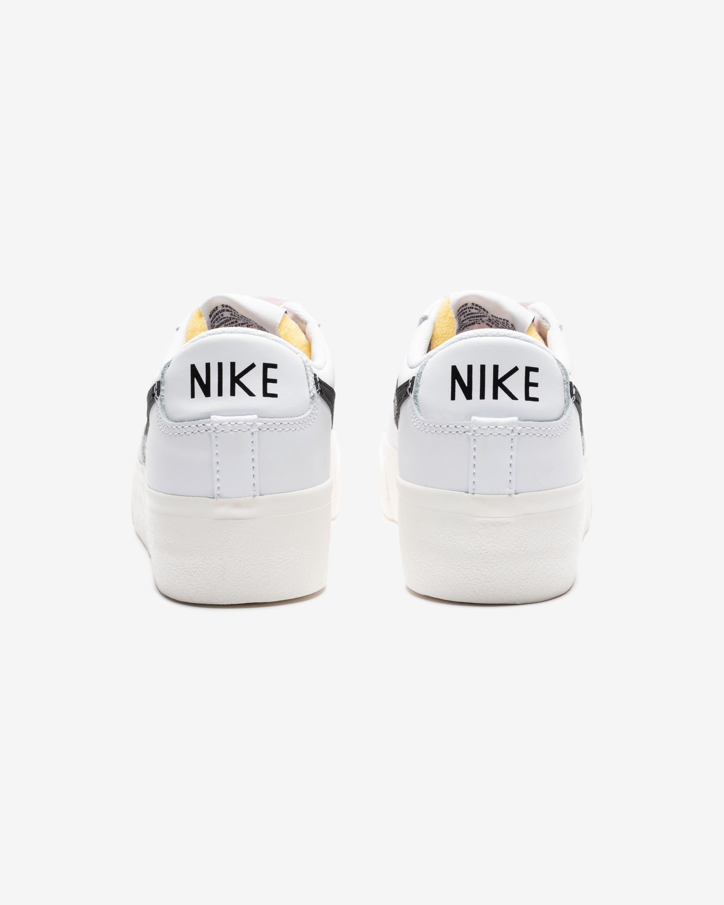 WOMEN'S BLAZER LOW PLATFORM - WHITE/ BLACK/ SAIL/ TEAMORANGE