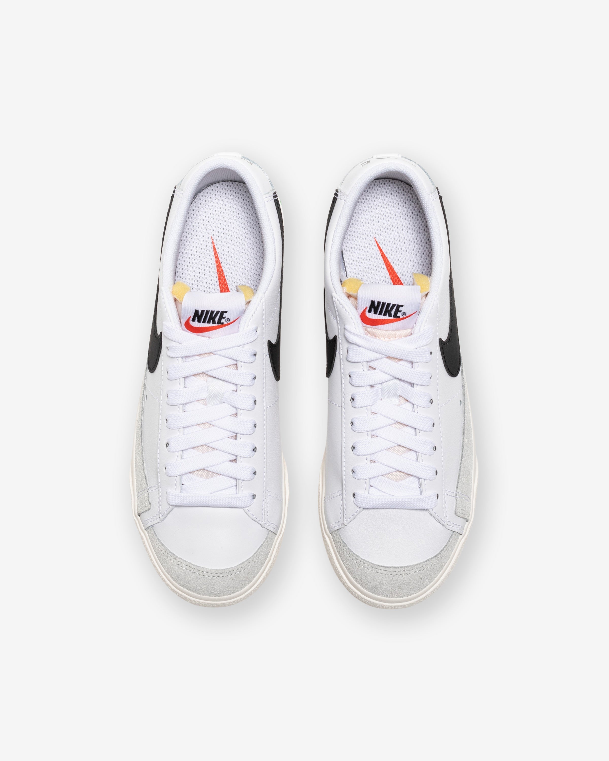WOMEN'S BLAZER LOW PLATFORM - WHITE/ BLACK/ SAIL/ TEAMORANGE