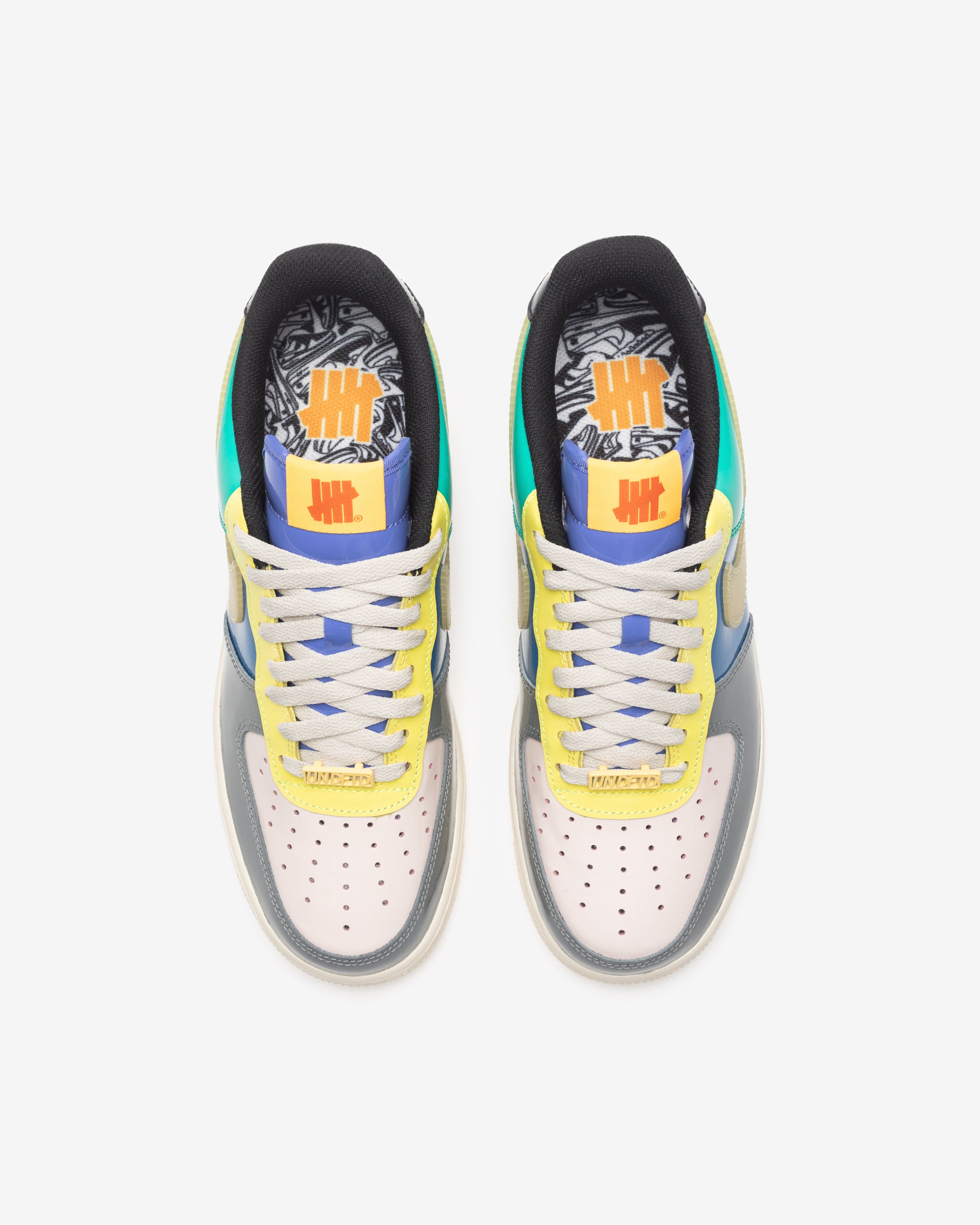 UNDEFEATED X NIKE AIR FORCE 1 LOW SP - SMOKEGREY/ GOLD/ MULTI